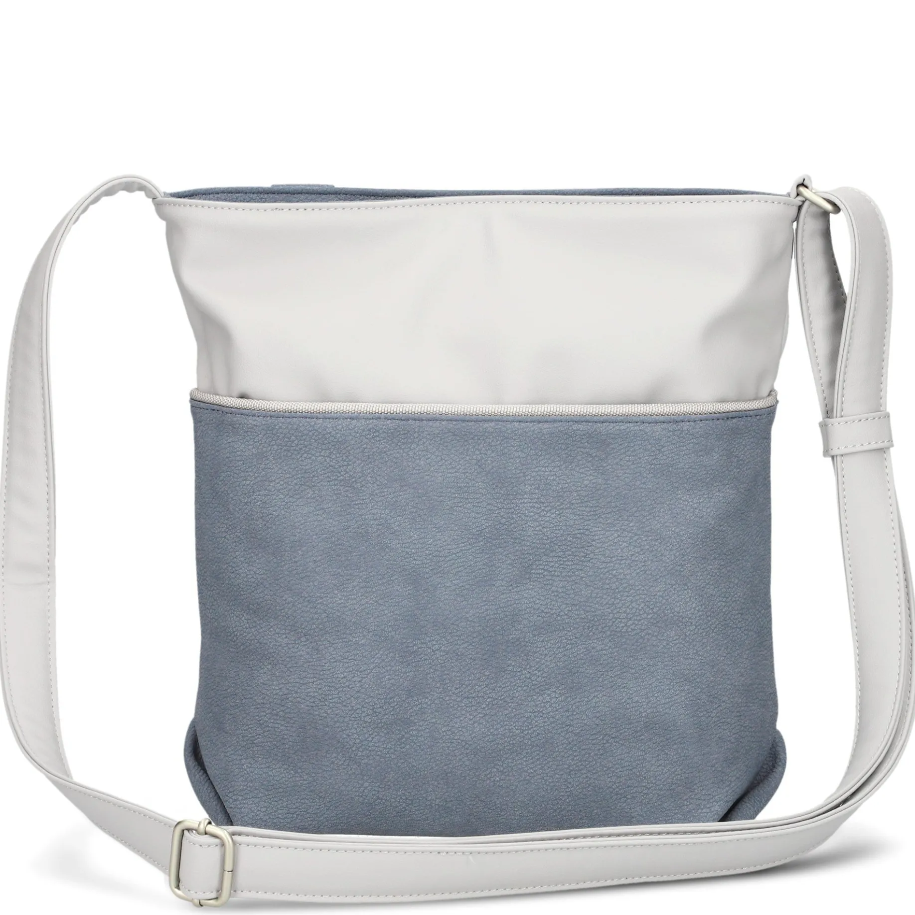 Jana J10 - Schultertasche 29 cm (nubuk-sky)