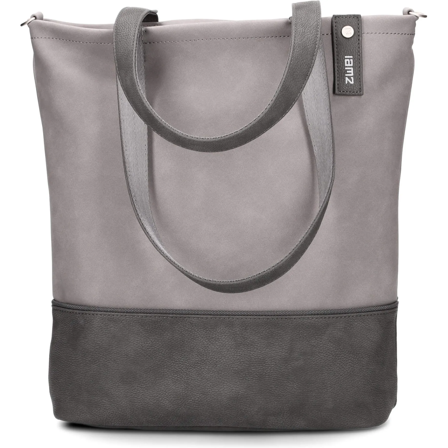 Jana J145 - Schultertasche 37 cm (nubuk-stone)