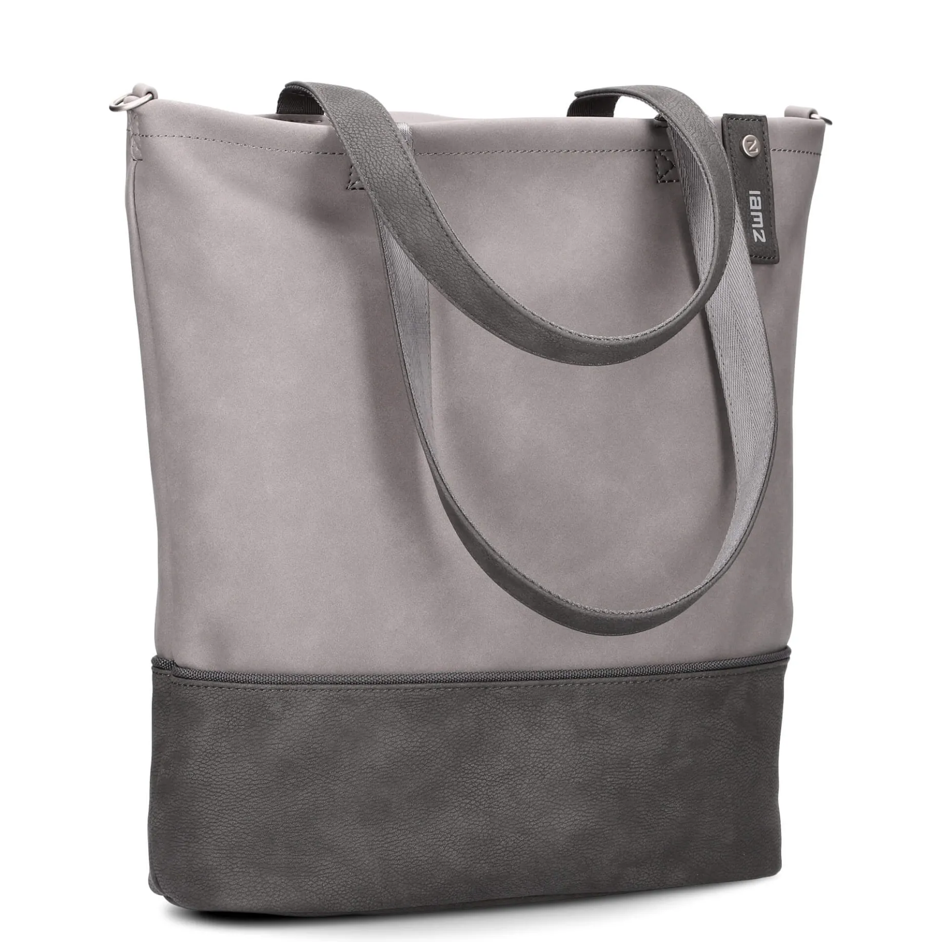 Jana J145 - Schultertasche 37 cm (nubuk-stone)