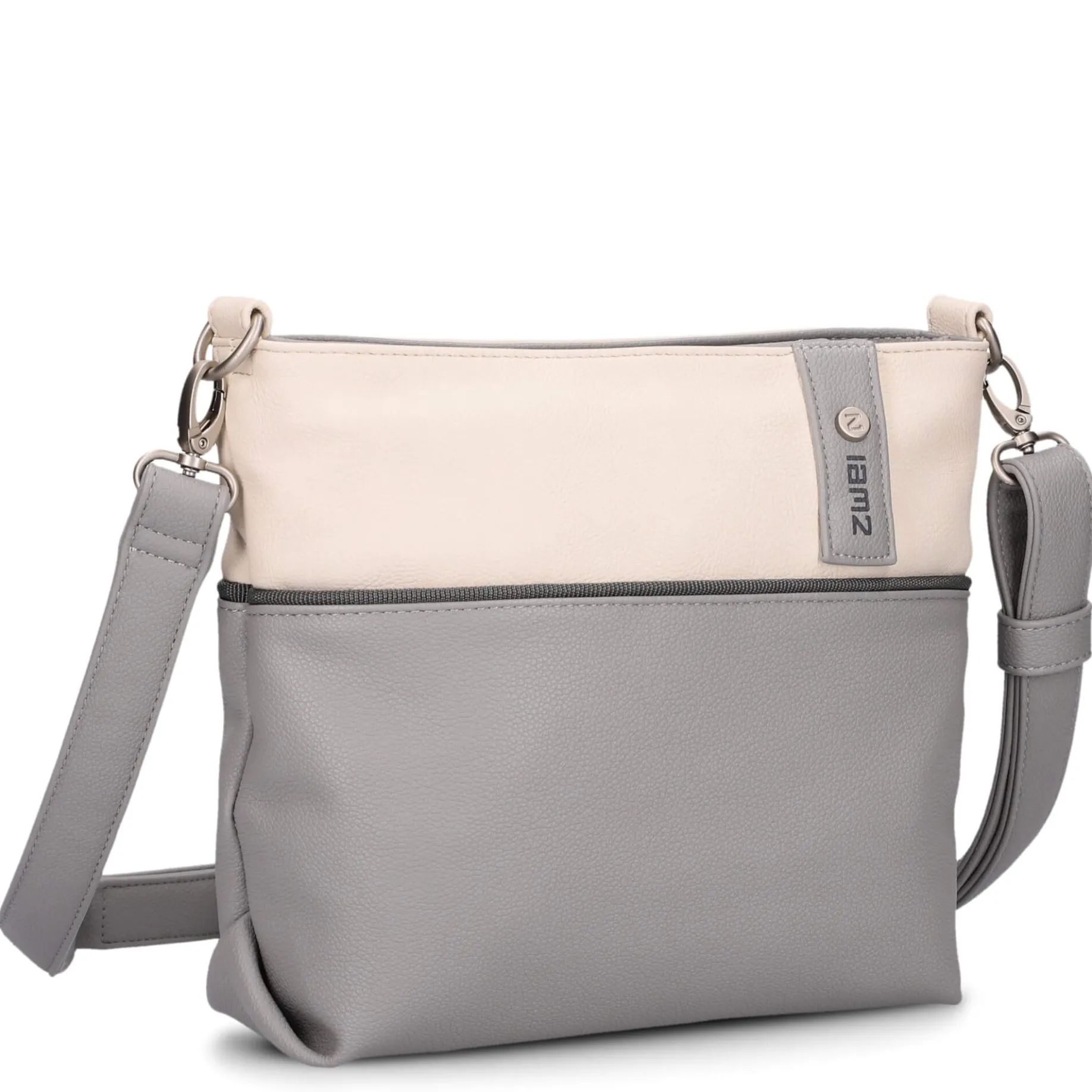 Jana J8 - Schultertasche 27 cm (foggy)