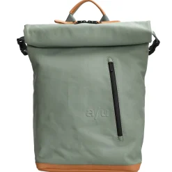 Japan Fukui Rolltop - Rucksack 15" 42.5 cm (sage green)