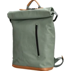 Japan Fukui Rolltop - Rucksack 15" 42.5 cm (sage green)