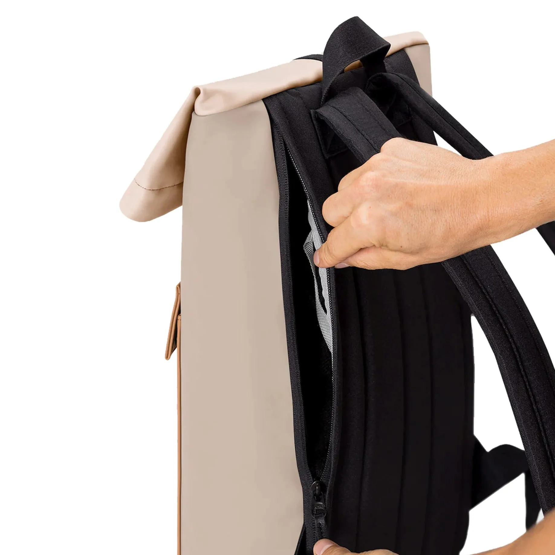 Jasper Medium Lotus Rolltop - Rucksack 16'' 45 cm (clay/nude)
