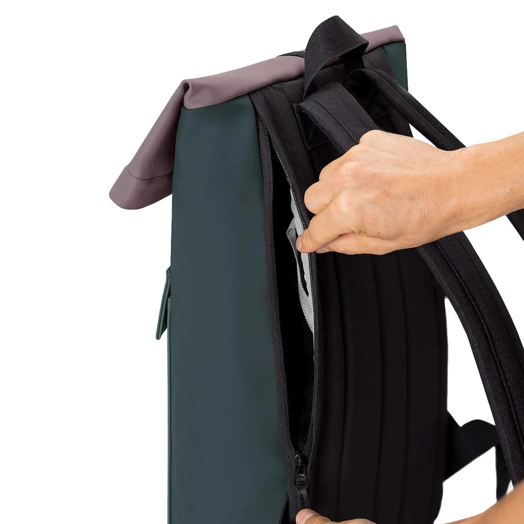 Jasper Medium Lotus Rolltop - Rucksack 16'' 45 cm (pine green / forest)