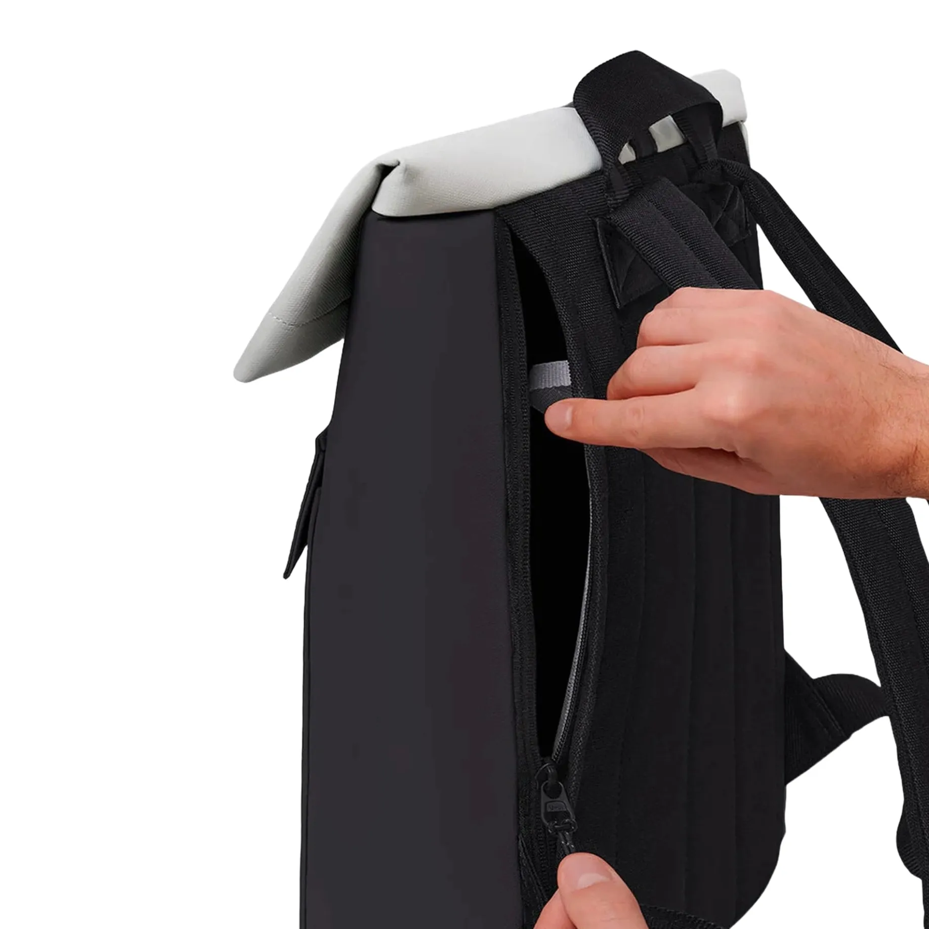 Jasper Mini Aloe Rolltop - Rucksack 16'' 42 cm (black)