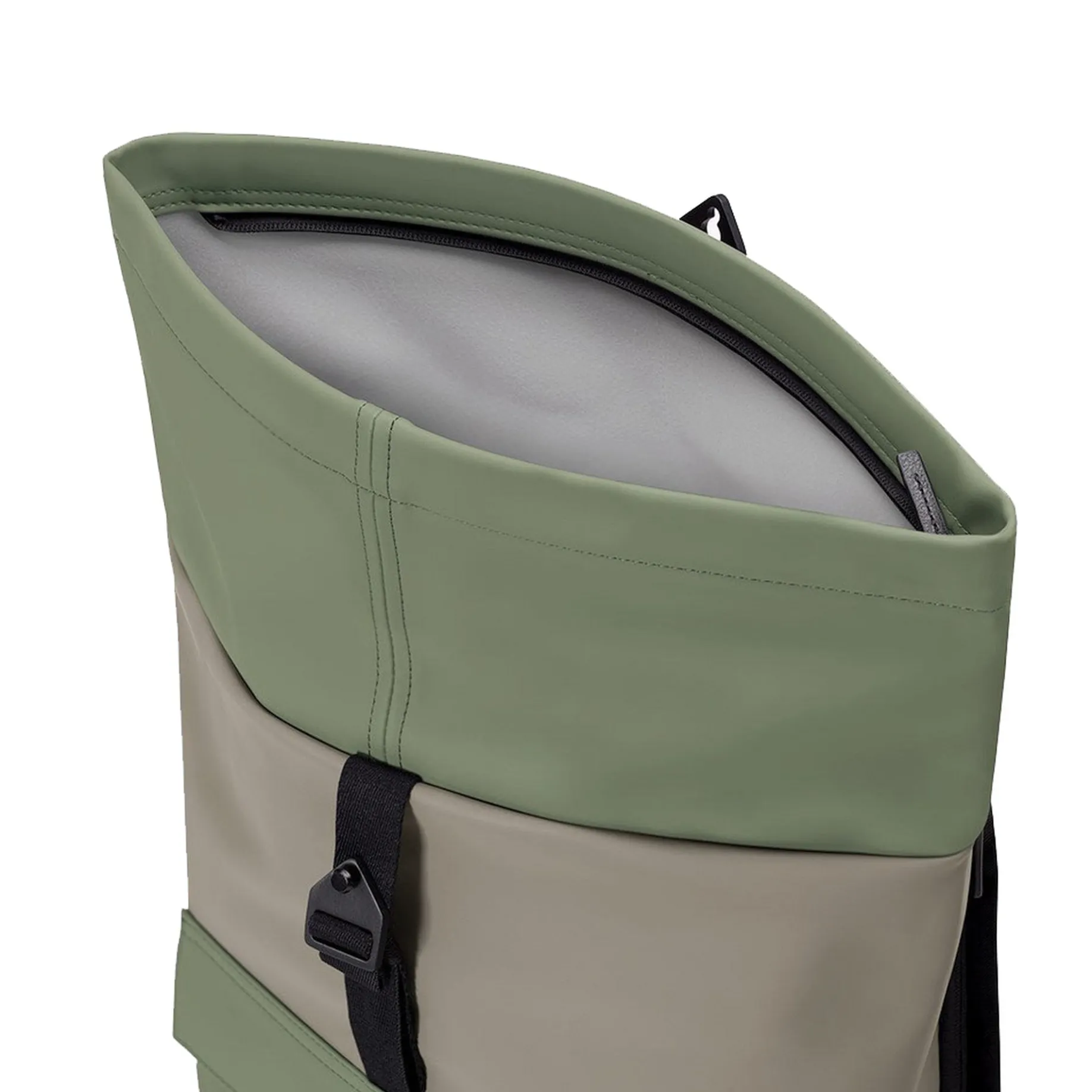 Jasper Mini Lotus Rolltop - Rucksack 16'' 42 cm (sage green/grey)