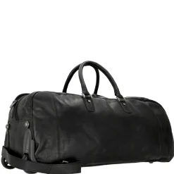 Jayven - Rollenreisetasche Leder 60 cm (black)