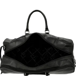 Jayven - Rollenreisetasche Leder 60 cm (black)