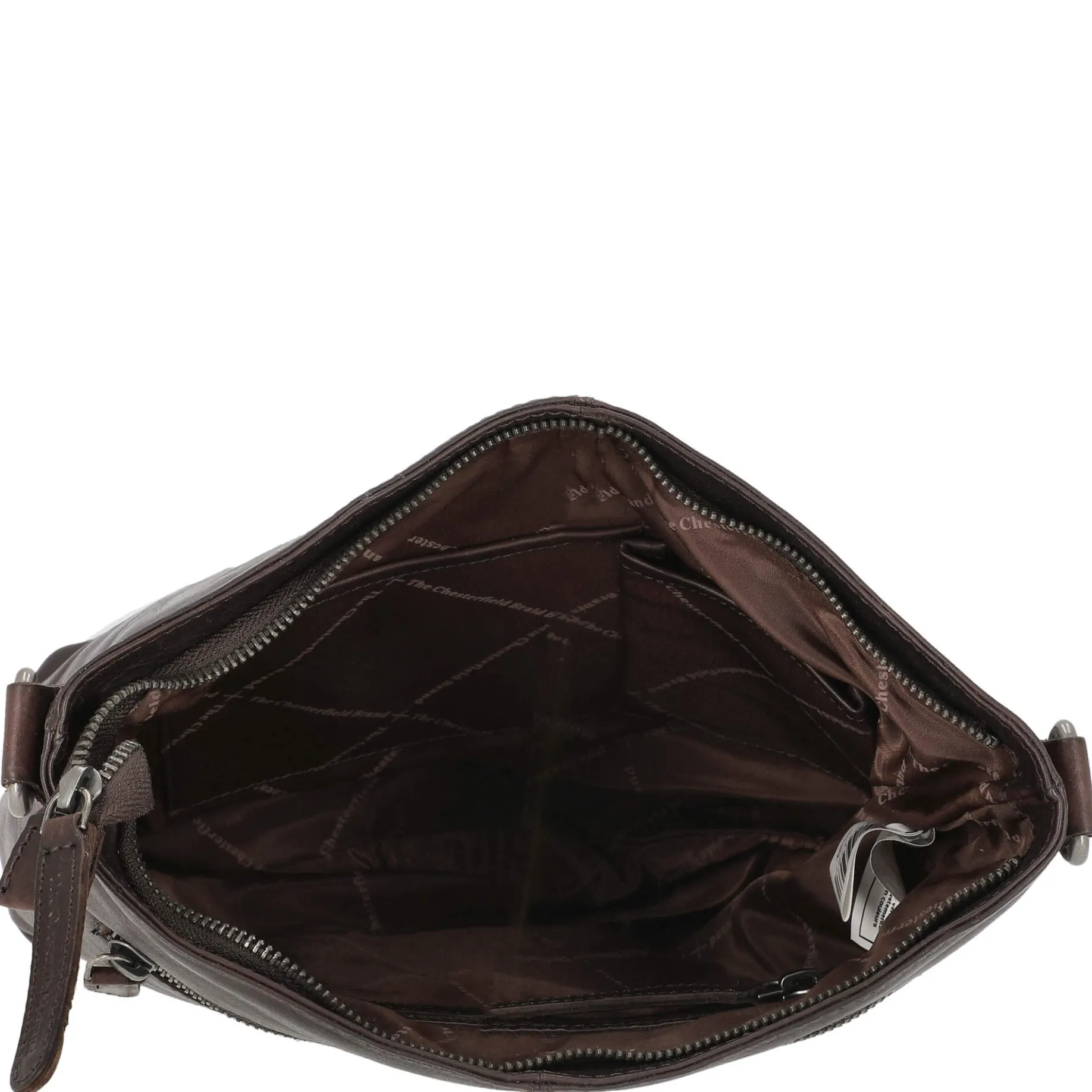 Jen - Schultertasche Leder 25 cm (brown)