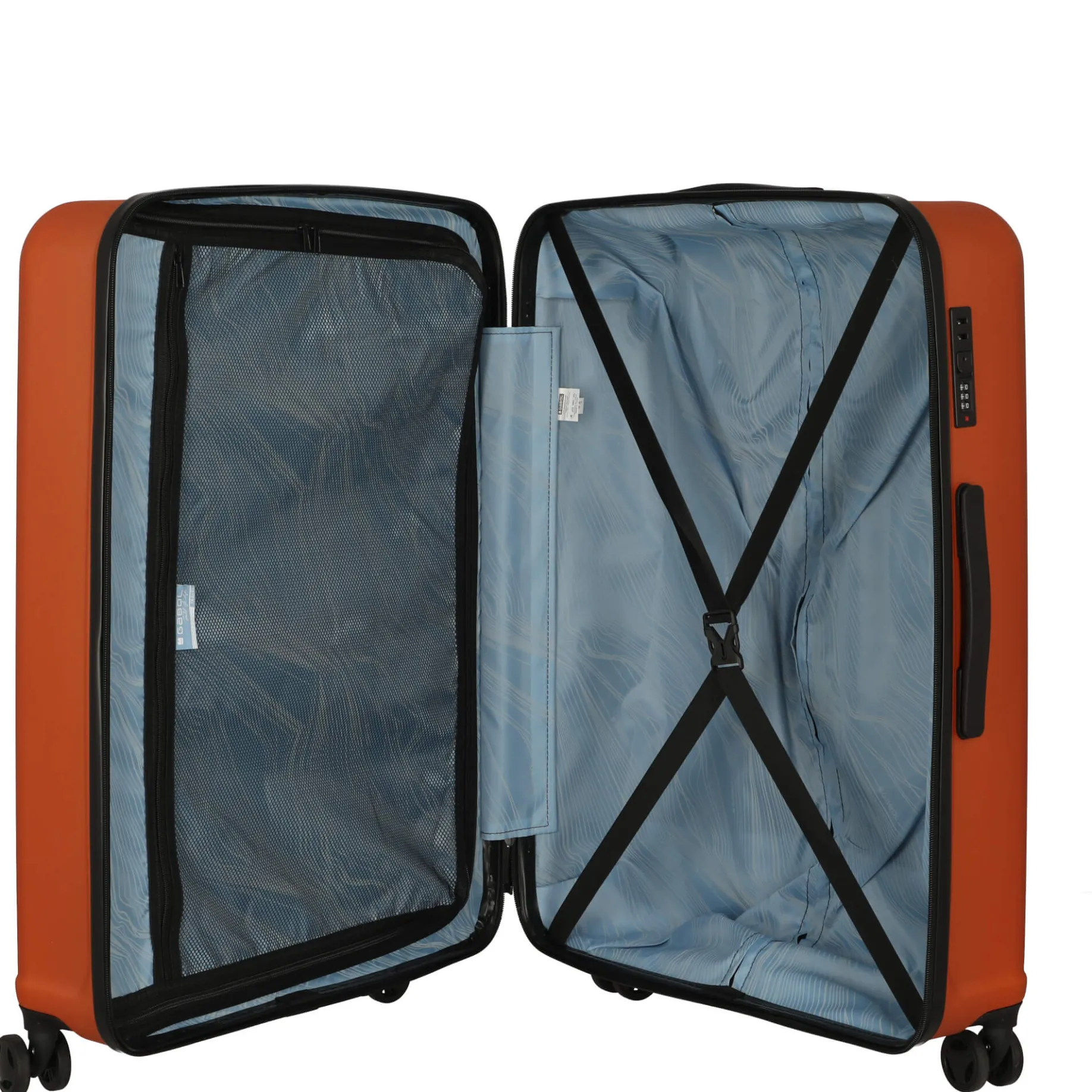 Jet - 4-Rollen-Trolley 76 cm L (orange)