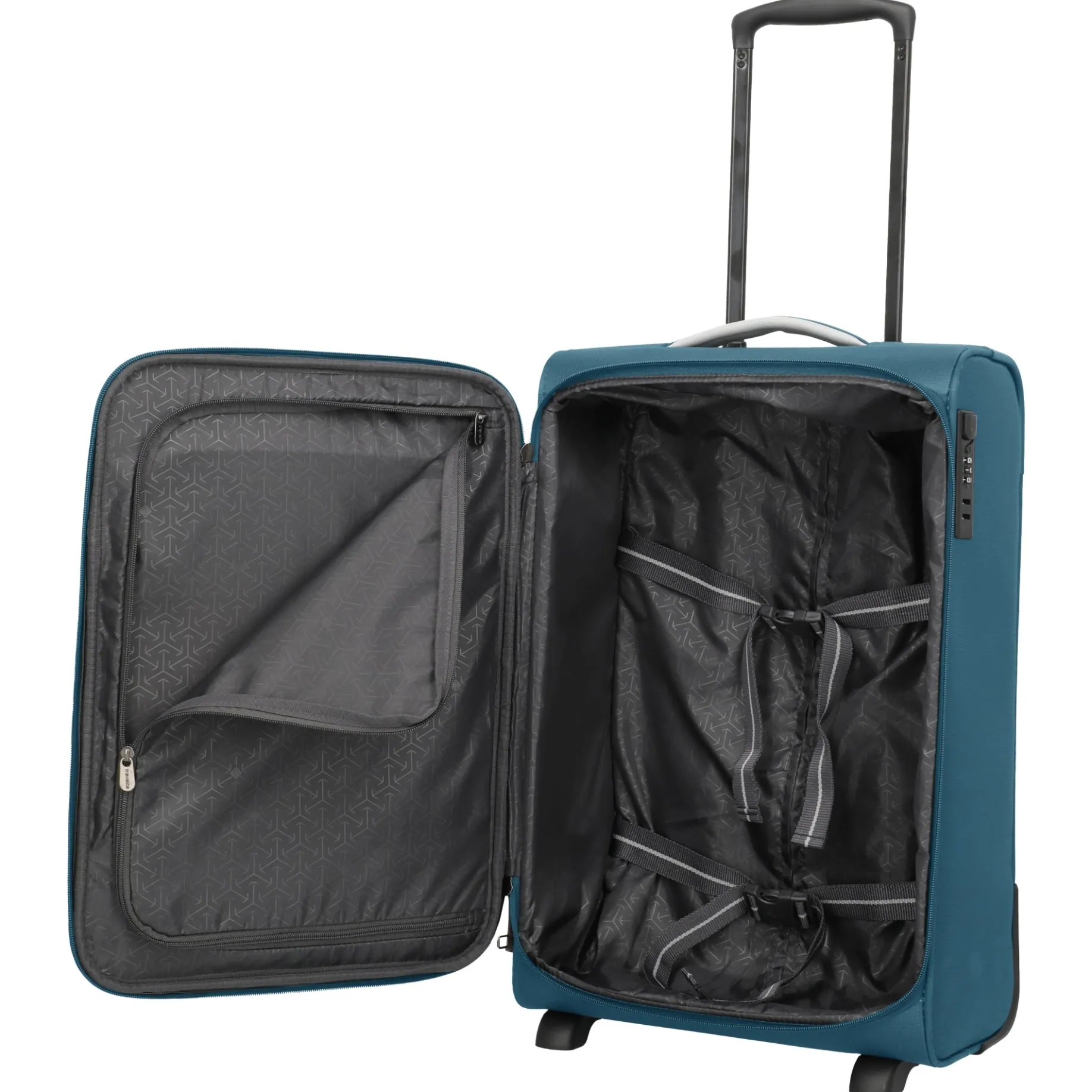 Jetpack Slim - 2-Rollen-Trolley S 55 cm (petrol)