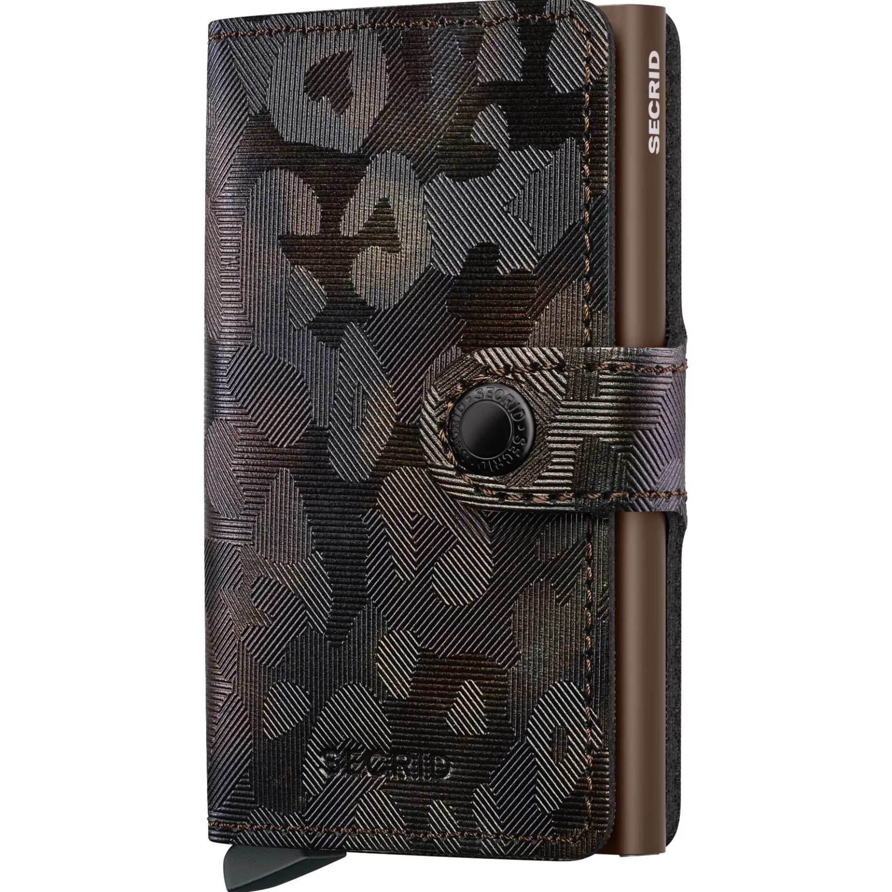 Jungle Miniwallet - Geldbörse RFID 6.5 cm (jungle brown)