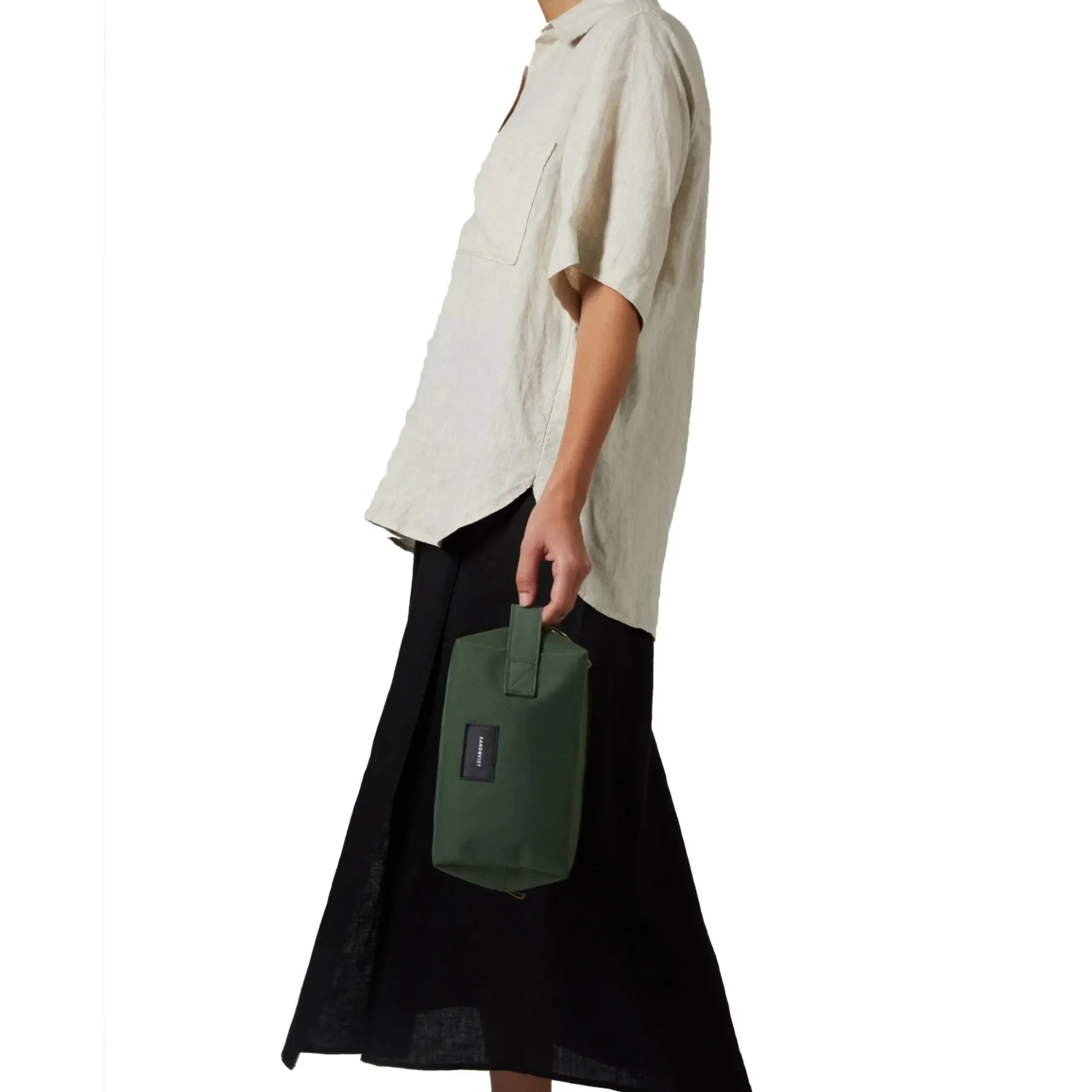 Justin - Kulturbeutel 23 cm (dawn green)