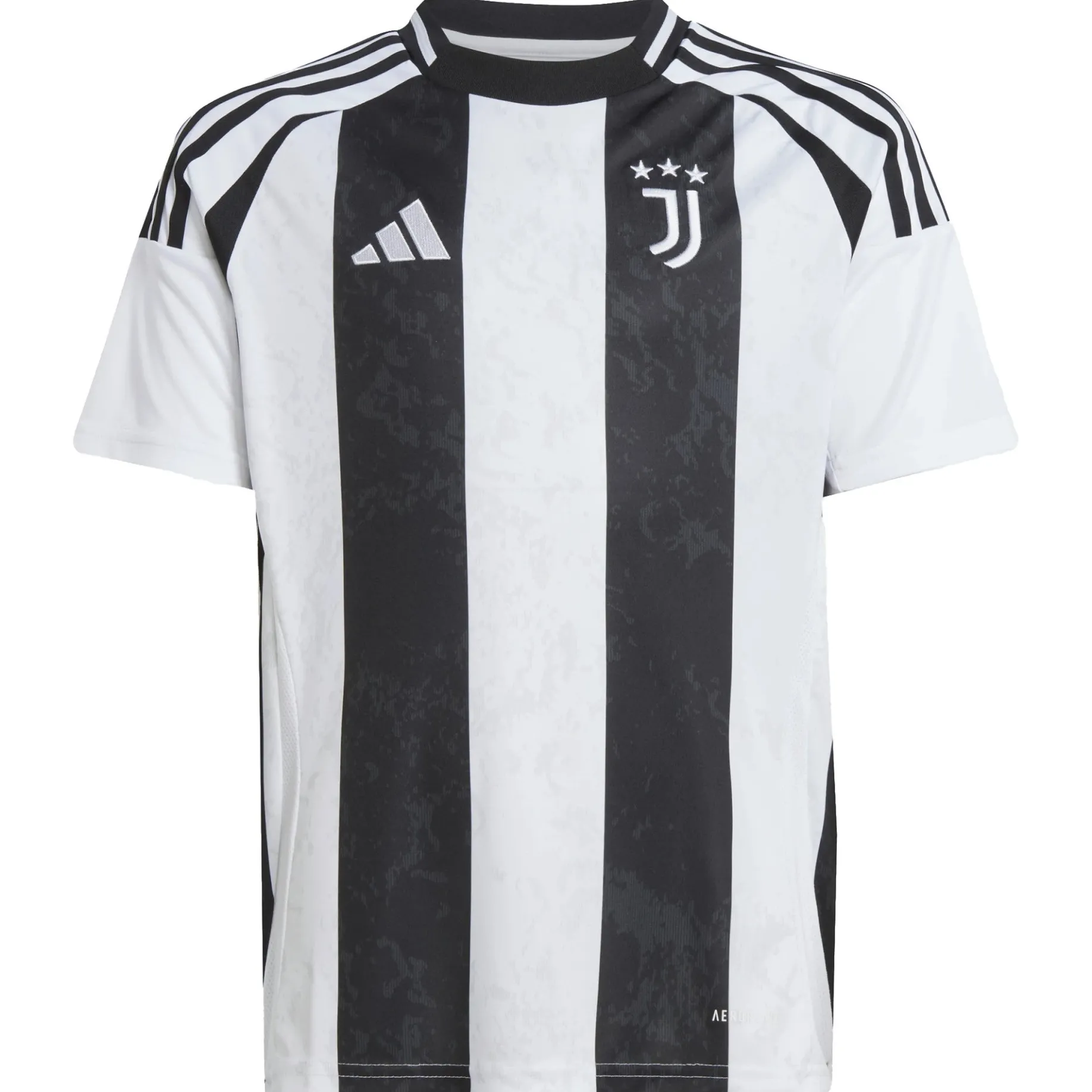 Juventus Turin Fußball - Jr. Heimtrikot 24/25 (white/black, 176)