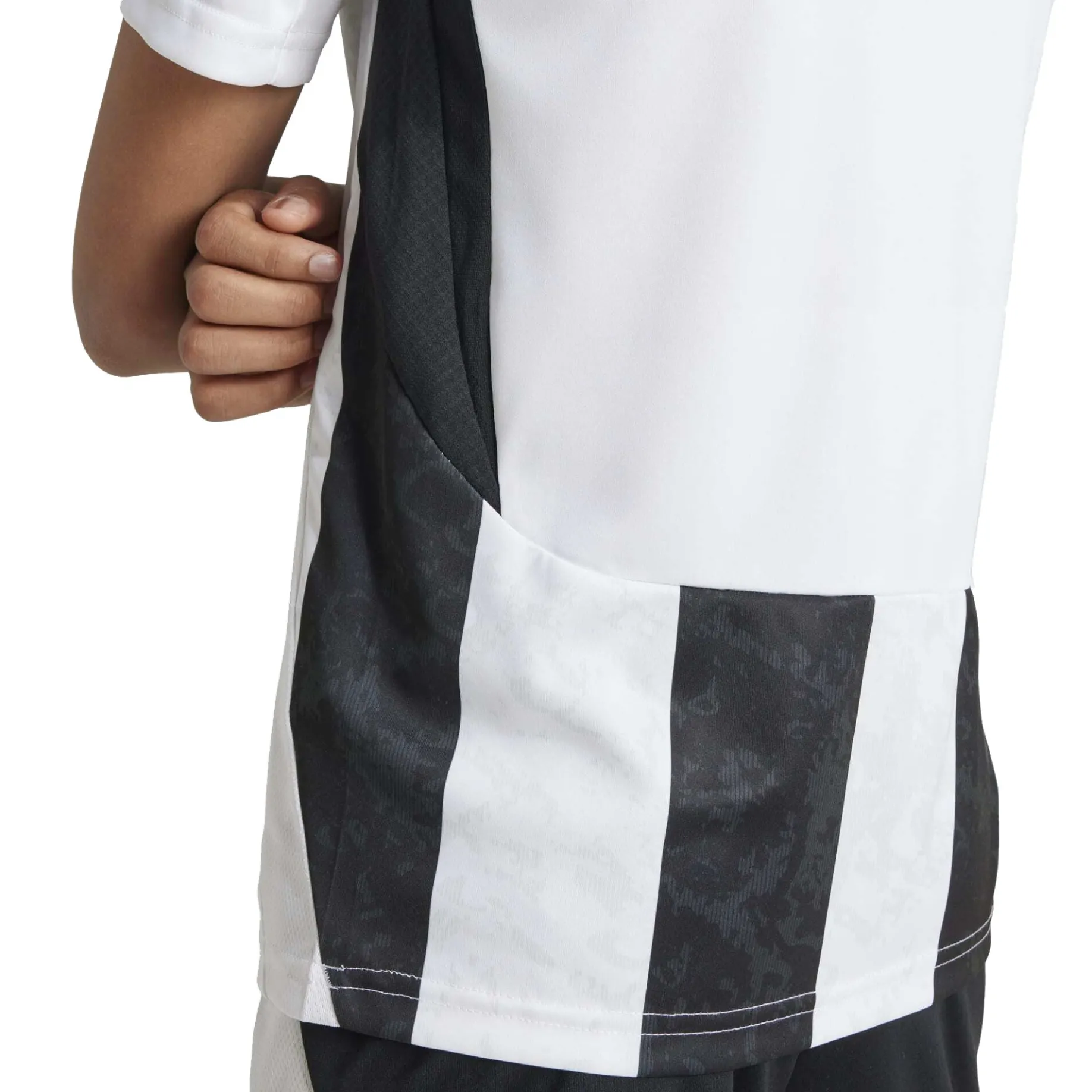 Juventus Turin Fußball - Jr. Heimtrikot 24/25 (white/black, 176)