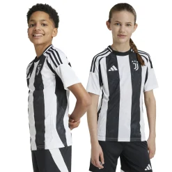 Juventus Turin Fußball - Jr. Heimtrikot 24/25 (white/black, 176)
