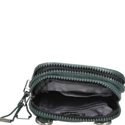 Kaarina - Umhängetasche 16 cm RFID (bottlegreen)