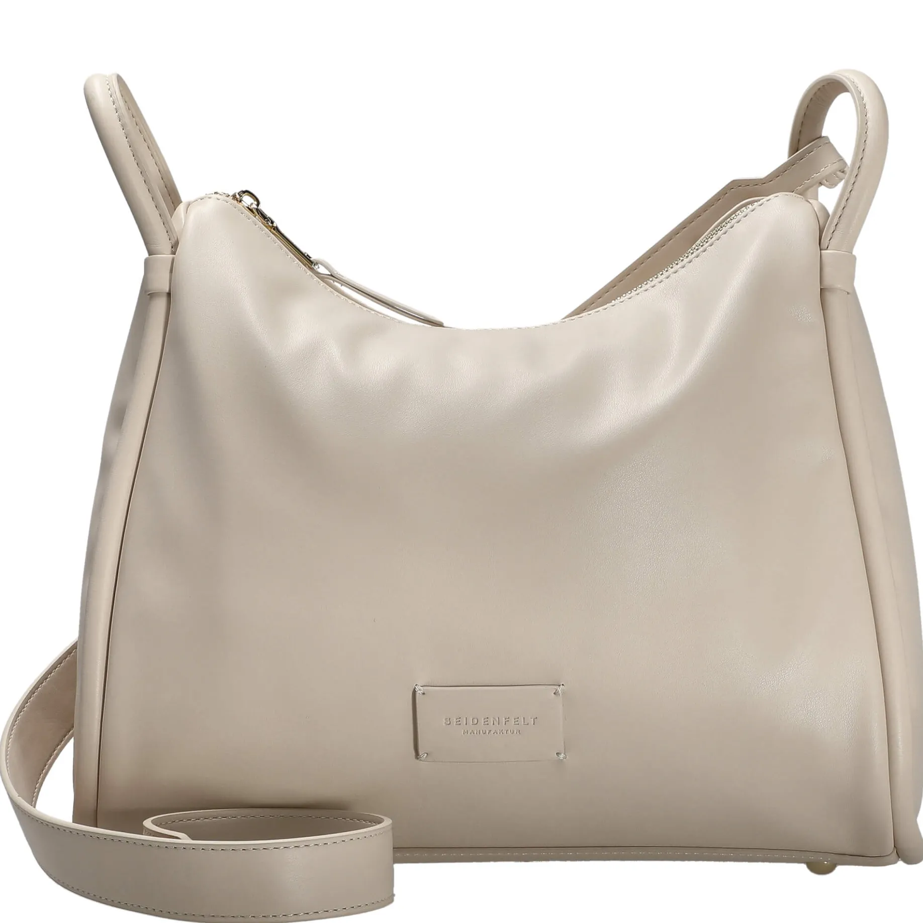 Kaavi - Umhängetasche 30 cm (cotton beige/gold)