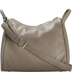 Kaavi - Umhängetasche 30 cm (smooth taupe/gold)