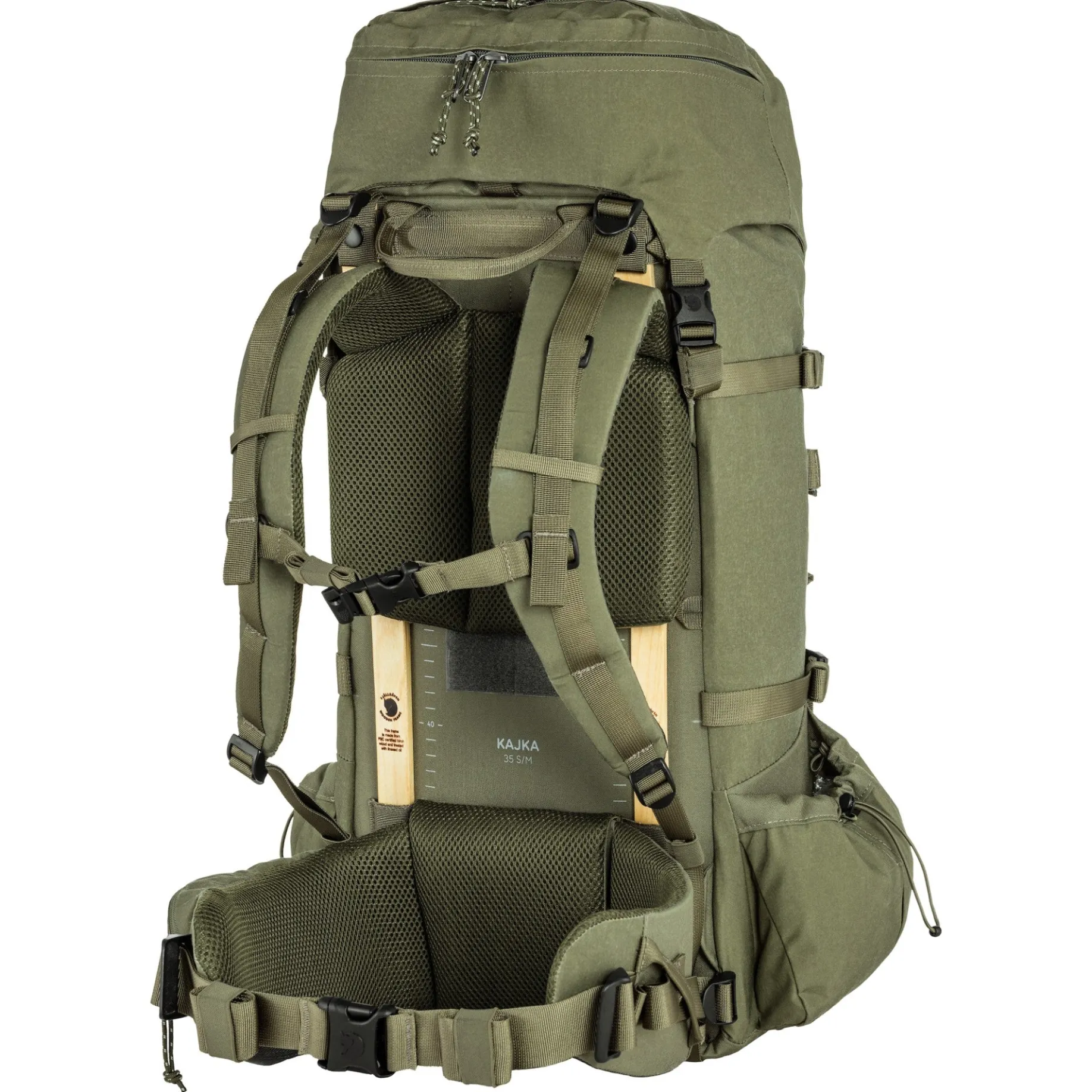 Kajka 35 - Trekkingrucksack 60 cm (green, S/M)