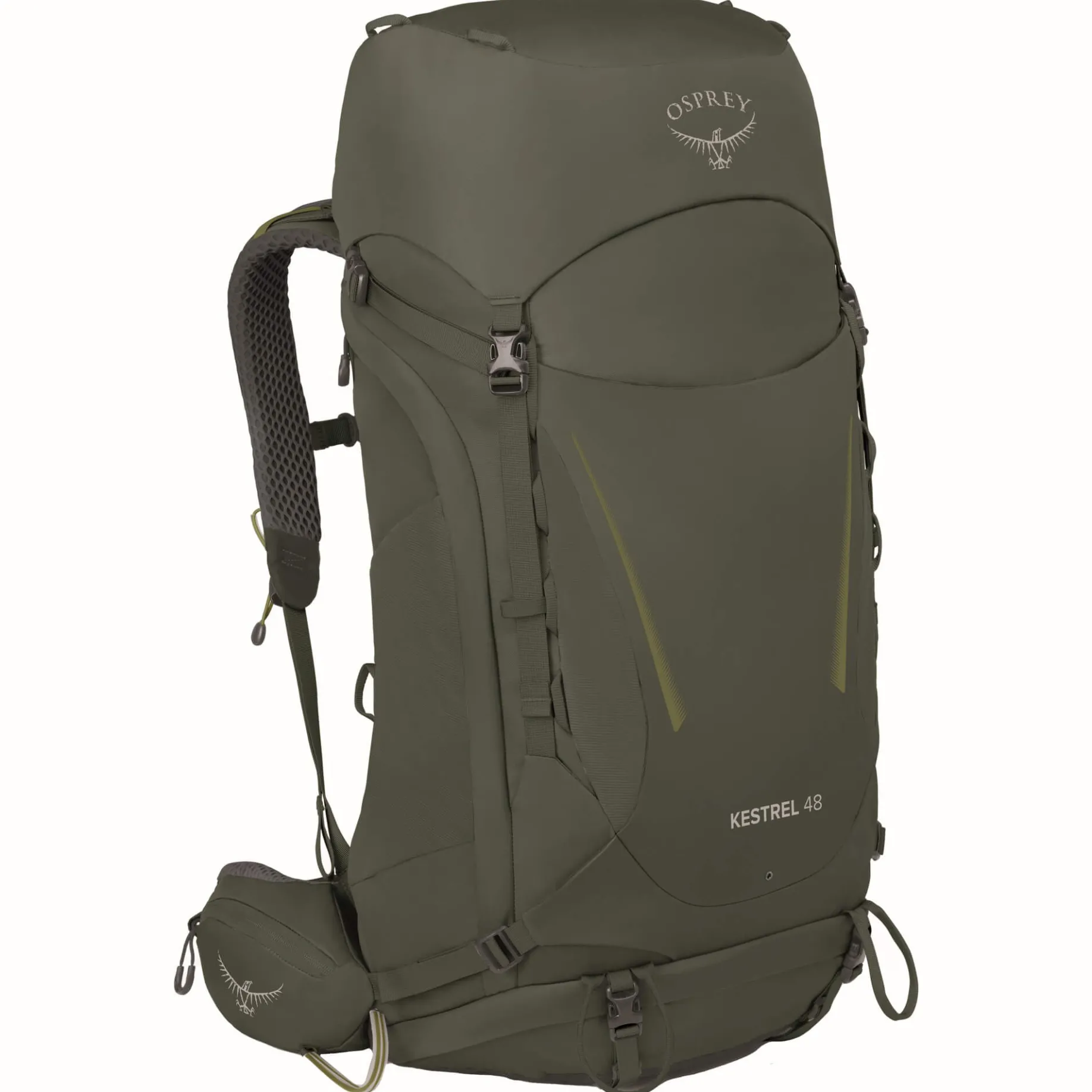 Kestrel 48 S/M - Trekkingrucksack 74 cm (bonsai green)