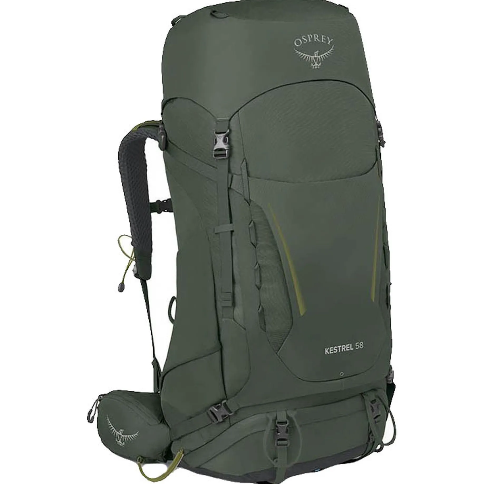 Kestrel 58 S/M - Trekkingrucksack 77 cm (bonsai green)