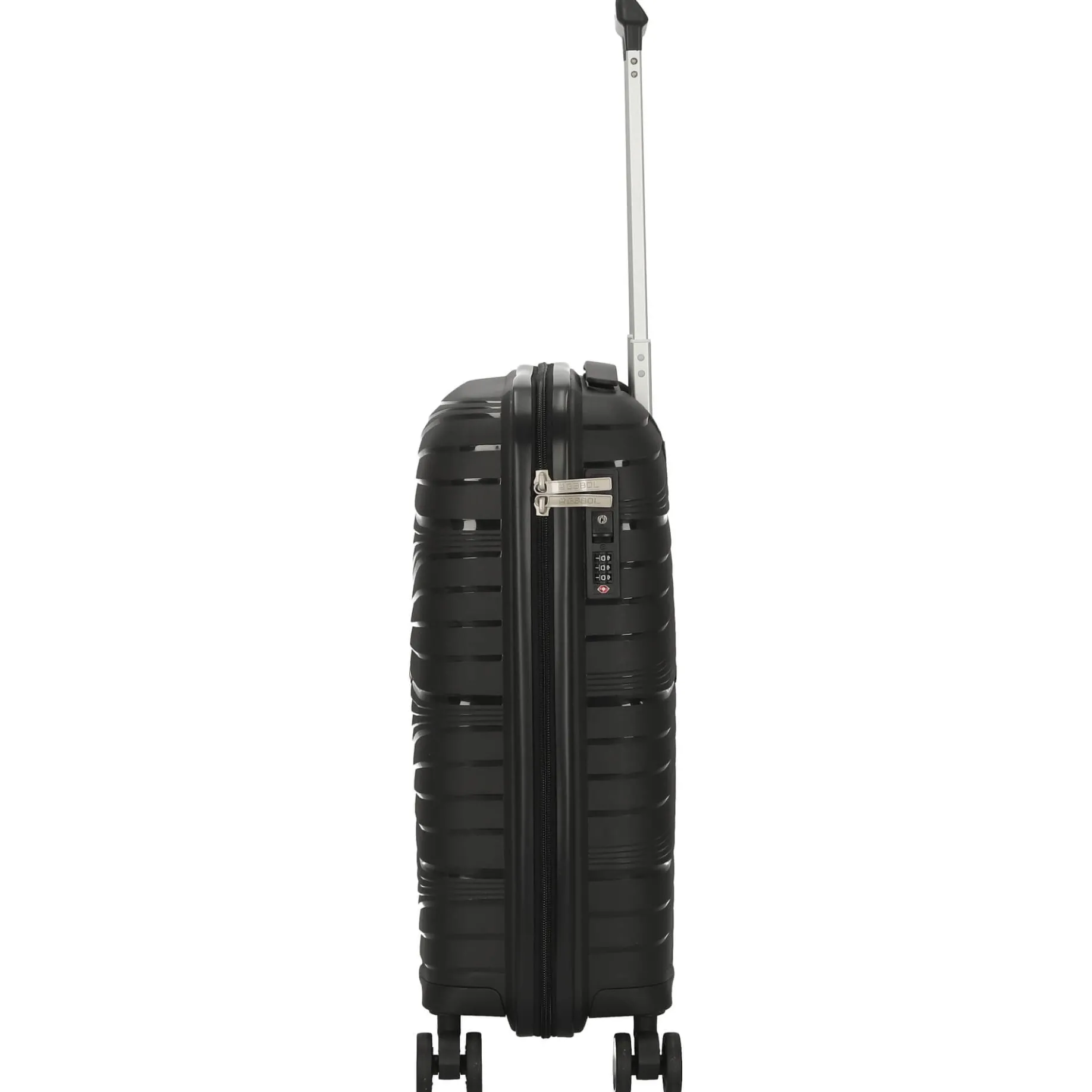 Kiba - 4-Rollen-Kabinentrolley 54 cm (black)