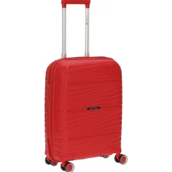 Kiba - 4-Rollen-Kabinentrolley 54 cm (red)