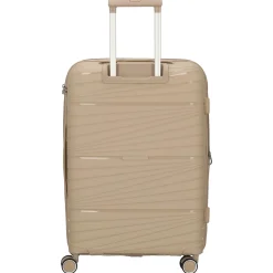 Kiba - 4-Rollen-Trolley 66 cm M (beige)