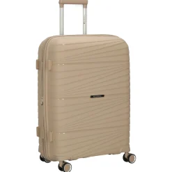 Kiba - 4-Rollen-Trolley 66 cm M (beige)