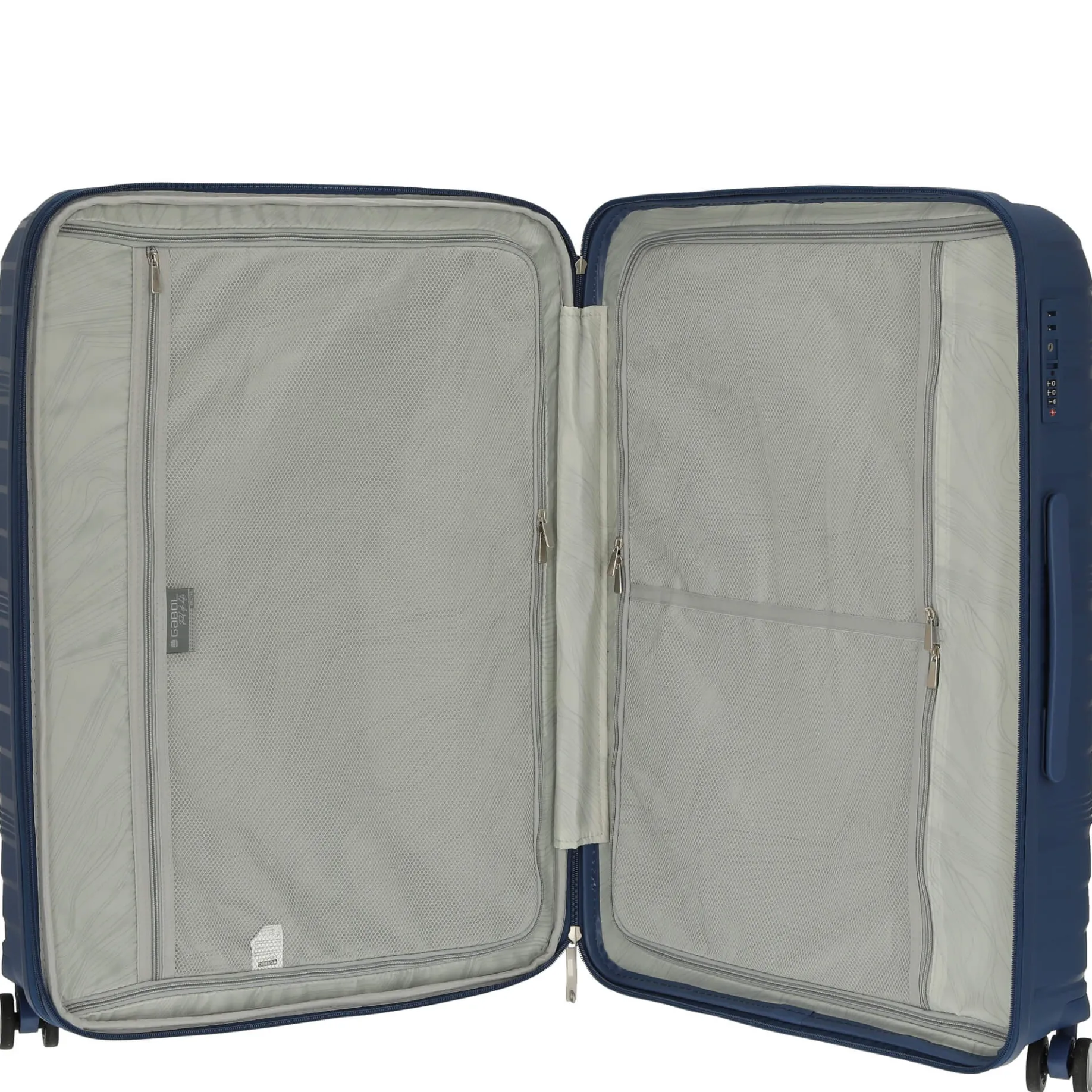 Kiba - Trolley Set + Beautycase 4tlg. (blue)