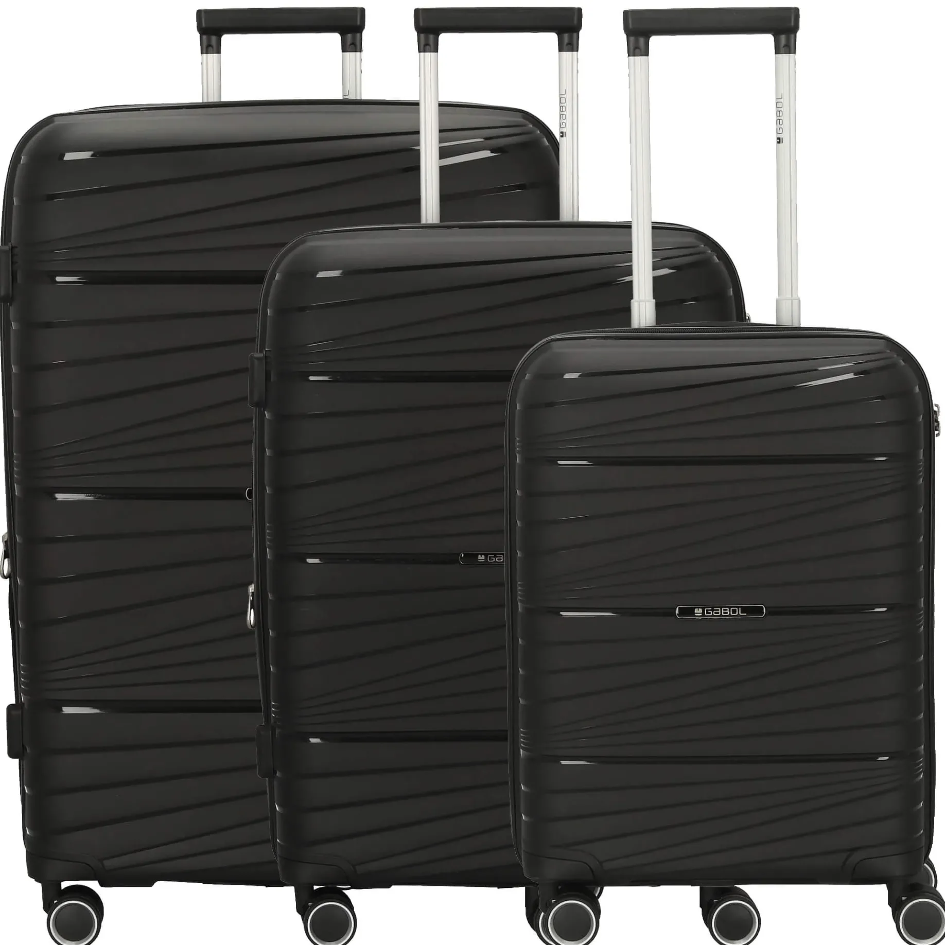 Kiba - Trolley Set 3tlg. (black)