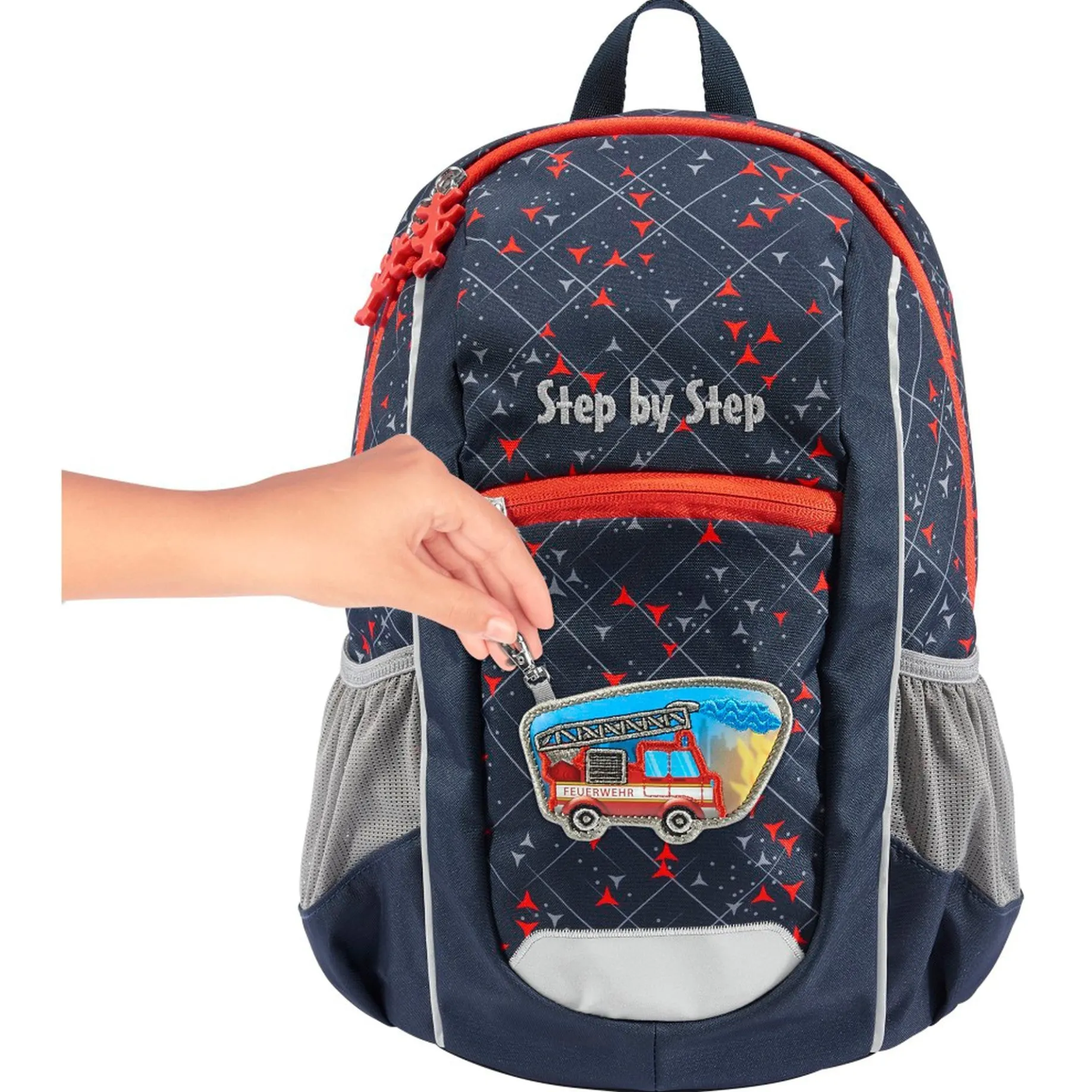 KIGA Maxi - Rucksack-Set 2tlg. (Fire Truck Finn)