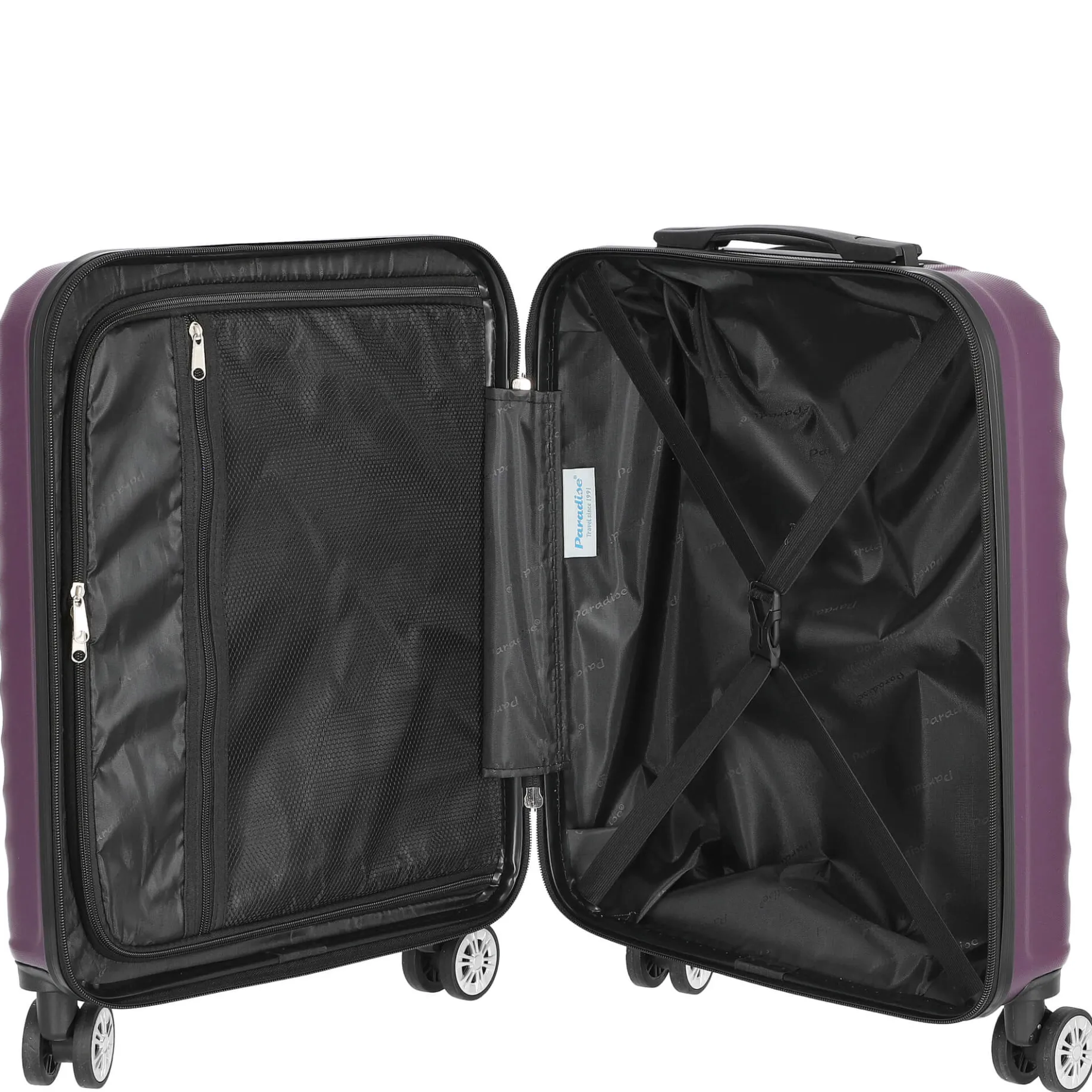 Kingston - 4-Rollen-Kabinentrolley 55 cm (lila)