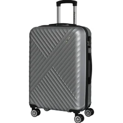 Kingston - 4-Rollen-Trolley 67 cm (silber)