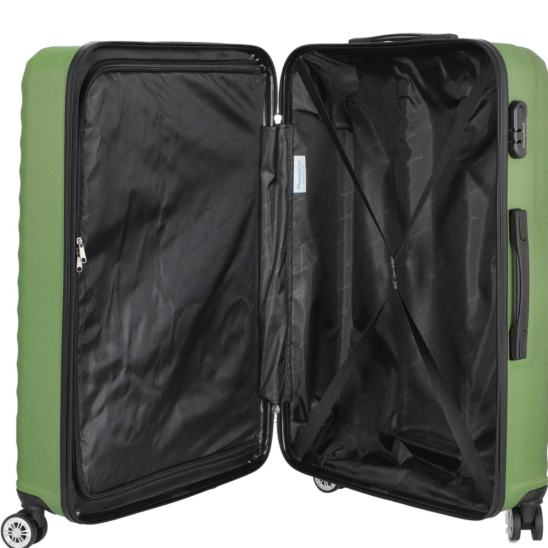 Kingston - 4-Rollen-Trolley 77 cm (grün)