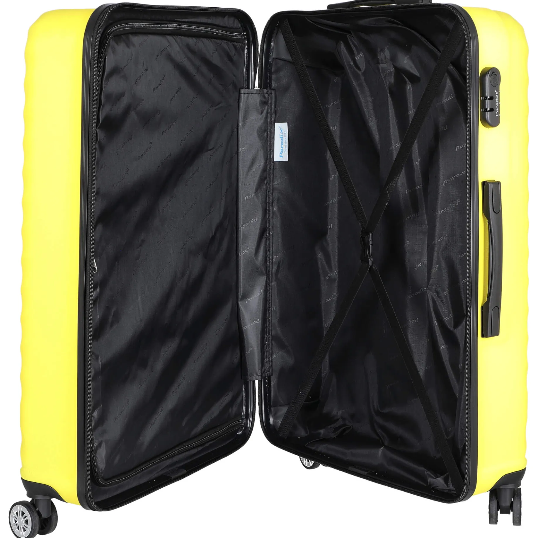Kingston - 4-Rollen-Trolley Set 3tlg. (gelb)