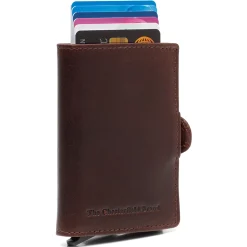 Lagos - Kreditkartenetui 6cc 10 cm RFID (braun)