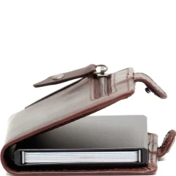 Lagos - Kreditkartenetui 6cc 10 cm RFID (braun)