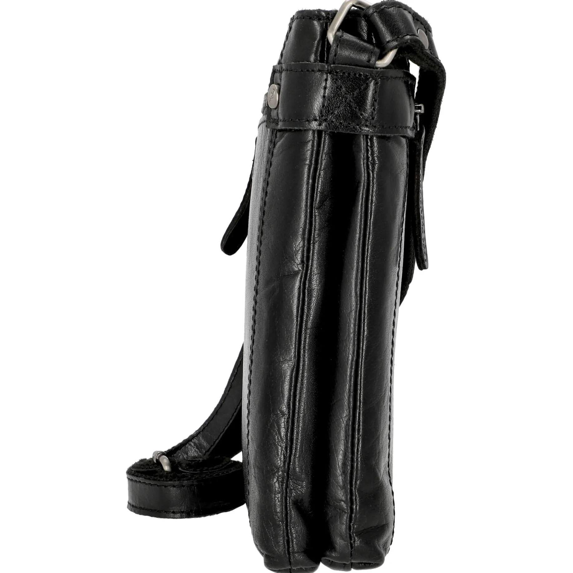 Laos - Umhängetasche 22 cm (black)