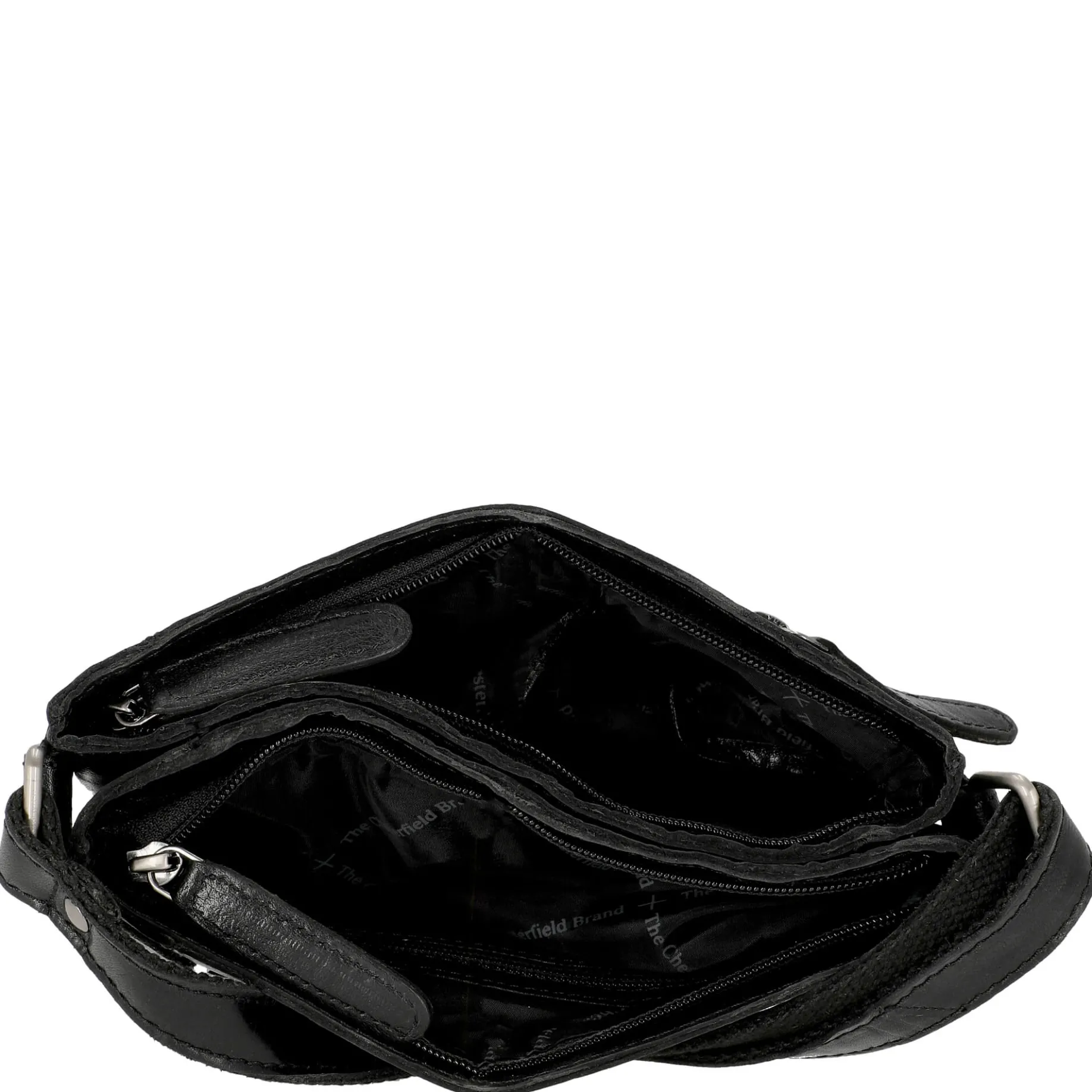 Laos - Umhängetasche 22 cm (black)
