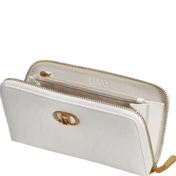 Lapuffy - Geldbörse XL 12cc 19 cm (off white)