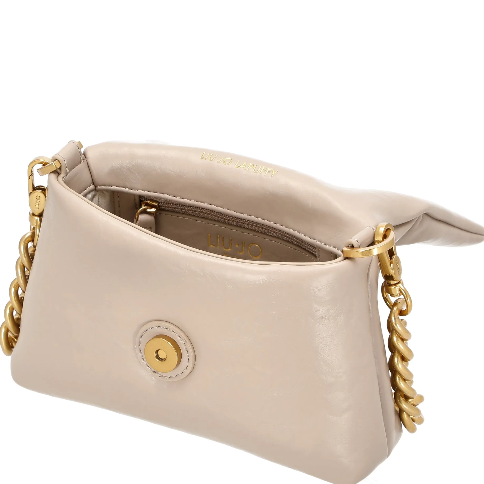 Lapuffy - Umhängetasche S 19 cm (dark sand)