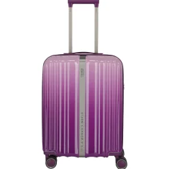 LASCANA Edition - 4-Rollen-Kabinentrolley 55 cm (purple degrade)