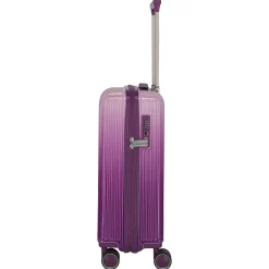 LASCANA Edition - 4-Rollen-Kabinentrolley 55 cm (purple degrade)