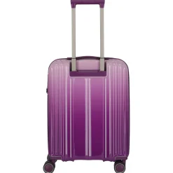 LASCANA Edition - 4-Rollen-Kabinentrolley 55 cm (purple degrade)