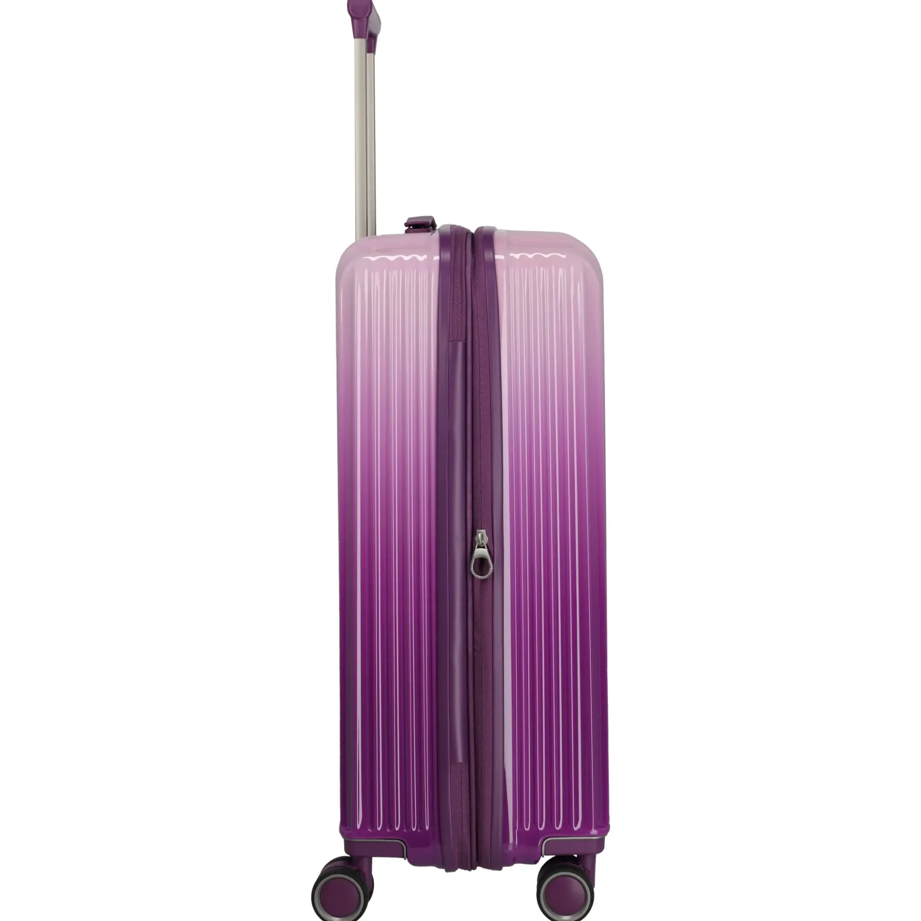 LASCANA Edition - 4-Rollen-Trolley 65 cm erw. (purple degrade)