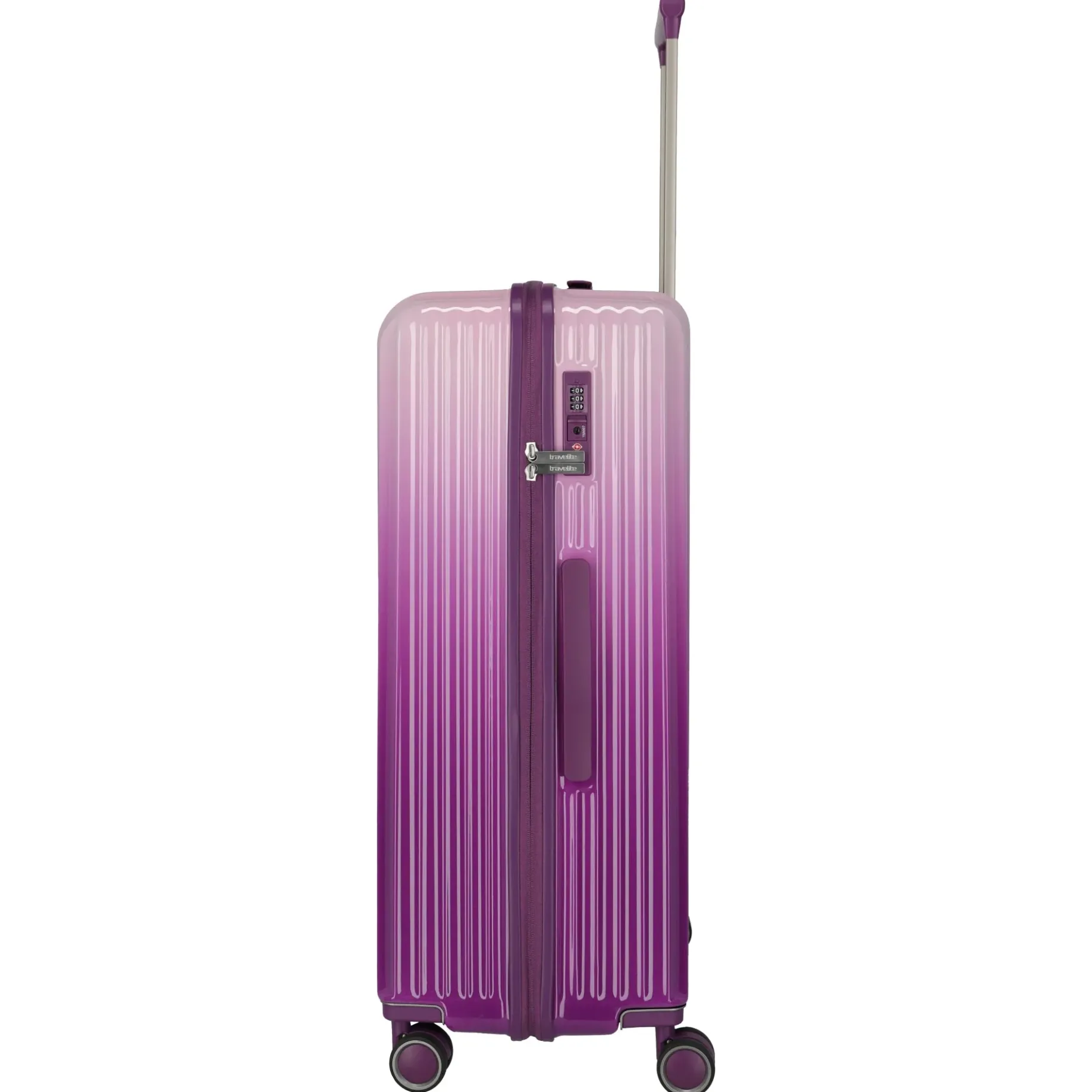 LASCANA Edition - 4-Rollen-Trolley 76 cm (purple degrade)