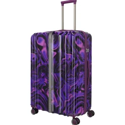 LASCANA Edition - 4-Rollen-Trolley 76 cm (purple swirl)