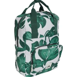 Leaf Print Women - Rucksack 40 cm (orbit grey/collegiate green/green/semi court green)